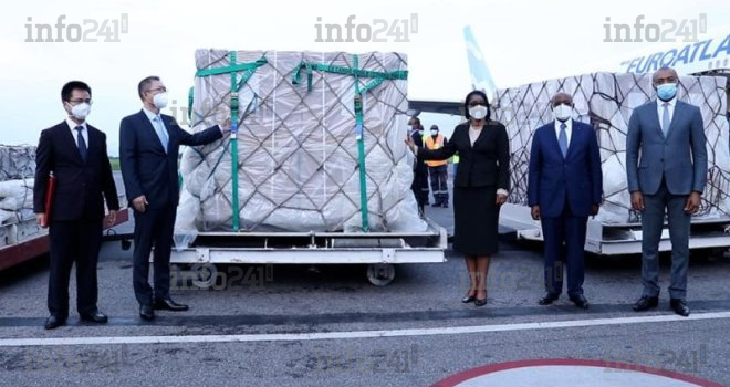 Le Gabon reçoit son don de 100 000 doses du vaccin chinois contre la Covid-19