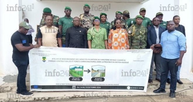 Moyen-Ogooué : Les acteurs de la foresterie sociale renforcent leurs capacités