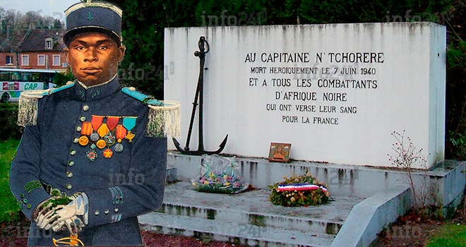 Portrait&nbsp;: capitaine Charles N'Tchoréré, ce héros mort pour la France