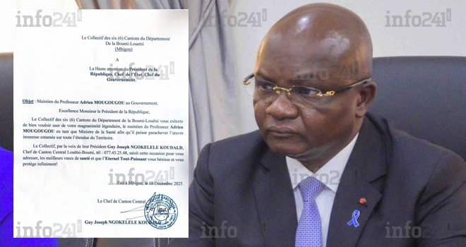 Vieux réflexes&nbsp;: Des cantons supplient Oligui de &laquo;&nbsp;maintenir&nbsp;&raquo; leur fils Mougougou au gouvernement