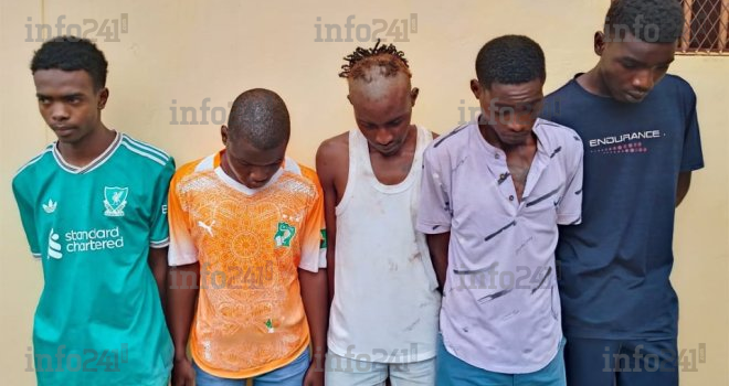 Moanda&nbsp;: 5 jeunes gabonais dont «&nbsp;Mafia&nbsp;» et «&nbsp;Le Chat&nbsp;», écroués avec plus de 2 000 gélules de kobolos