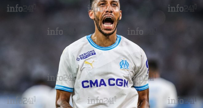 Aubameyang sacré meilleur joueur du mois de décembre en Ligue 1 française