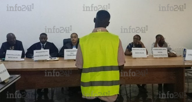 Port-Gentil : Un ado-braqueur récidiviste écope de 14 mois de prison pour vol avec couteau et machette