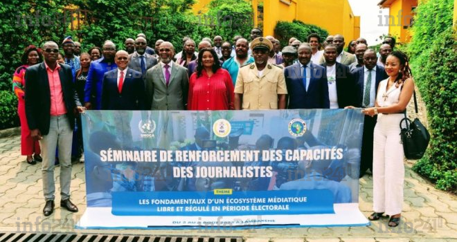 Elections 2023&nbsp;: Une cinquantaine de journalistes en formation spéciale à Lambaréné