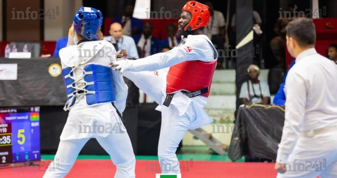 Jeux Africains 2023&nbsp;: le Gabon s’offre deux nouvelles médailles grâce au taekwondo