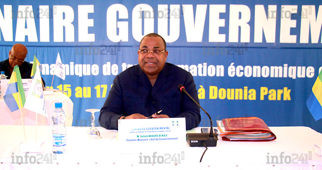 Julien Nkoghe Bekalé clôture son séminaire gouvernemental sans Ali Bongo&nbsp;!