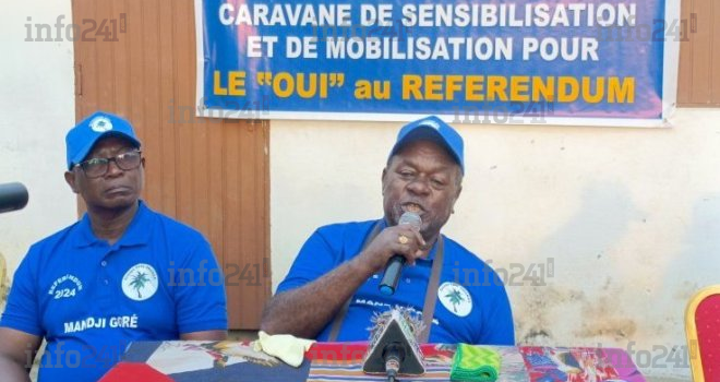 Port-Gentil : Féfé Onanga lance une caravane pour le oui au référendum pour soutenir le CTRI !