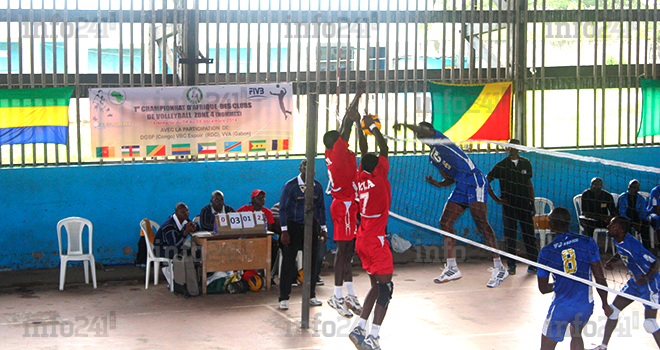 Volley Zone 4&nbsp;: VVA du Gabon sorti de la compétition par Espoir volley-ball club de la RD Congo