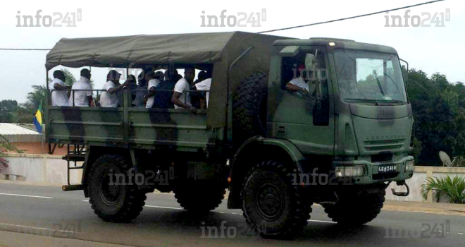 Policiers et militaires en civils pour le meeting d’ouverture de campagne d’Ali Bongo