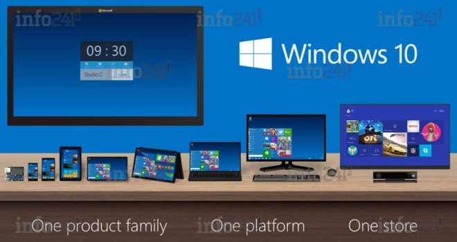 Windows 10 devrait se décliner en 7 versions