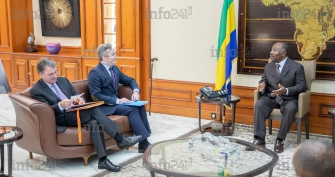 Un secrétaire d’Etat français reçu en audience par Ali Bongo