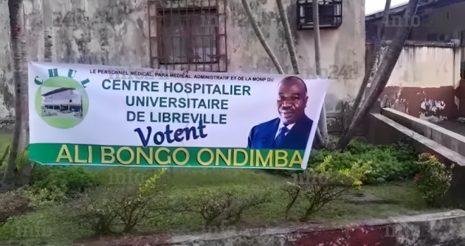 Présidentielle gabonaise&nbsp;: Le pied de nez du personnel du CHUL aux 8 candidats en lice