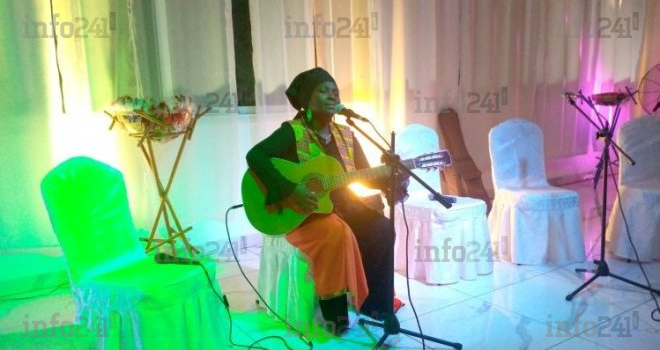 Port-Gentil&nbsp;: Annie Flore Batchiellilys en concert humanitaire pour Blandine Pemba