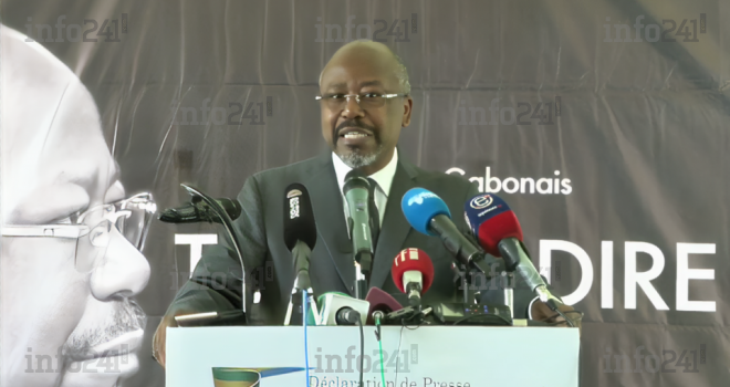 Présidentielle 2025&nbsp;: Bilie-By-Nze reconnaît sa défaite mais va continuer à insuffler ses idées