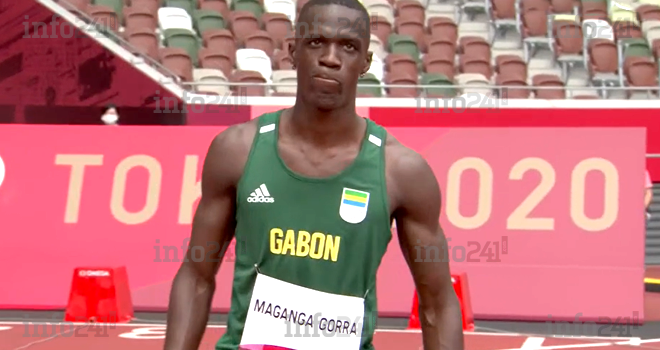 JO Athlétisme&nbsp;: Guy Maganga envoie le Gabon au premier tour du 100m hommes
