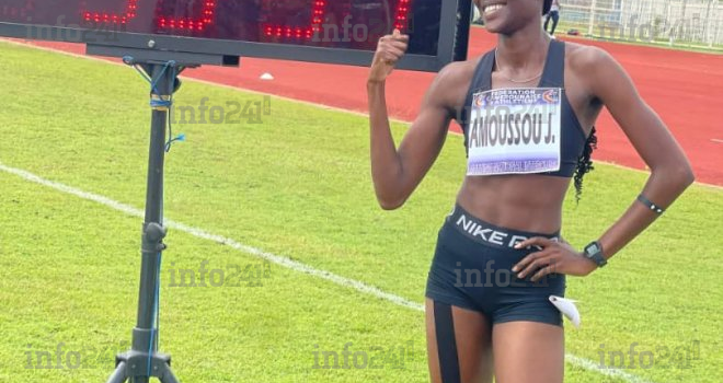 Athlétisme&nbsp;: Josée Amoussou affole les chronos et pulvérise le record du Gabon au 400 m 