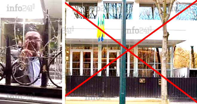 L’ambassade du Gabon en France désormais interdite aux opposants d’Ali Bongo&nbsp;!