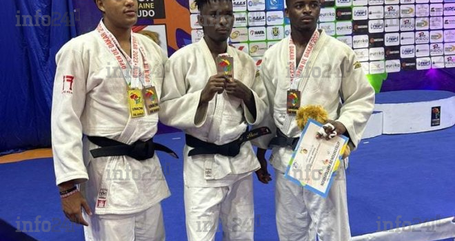 Open de Dakar 2023&nbsp;:  Les judokas gabonais décrochent 4 médailles dont une en or