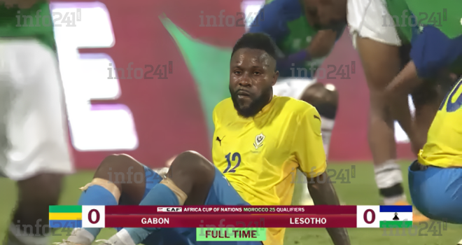 CAN 2025&nbsp;: Les Panthères du Gabon butent sur le Lesotho à Franceville et se compliquent la tâche&nbsp;!