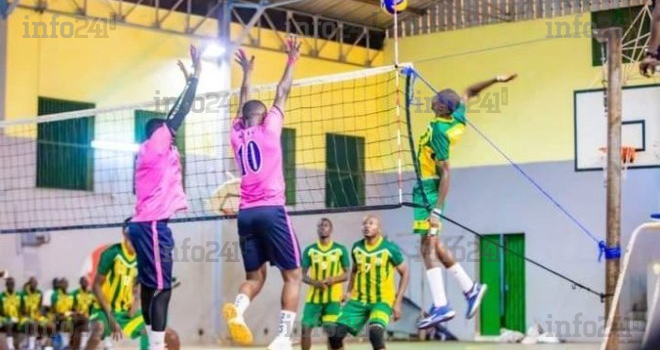 Mangasport sacré double champion 2024 de volleyball du Gabon 8 ans plus tard !
